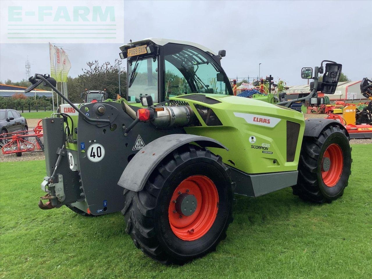 Teleskoplader tip CLAAS SCORPION 635, Gebrauchtmaschine in CARLISLE (Poză 4)