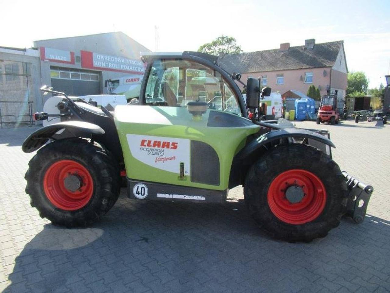 Teleskoplader a típus CLAAS scorpion 7030, Gebrauchtmaschine ekkor: G?ÓWCZYCE (Kép 5)