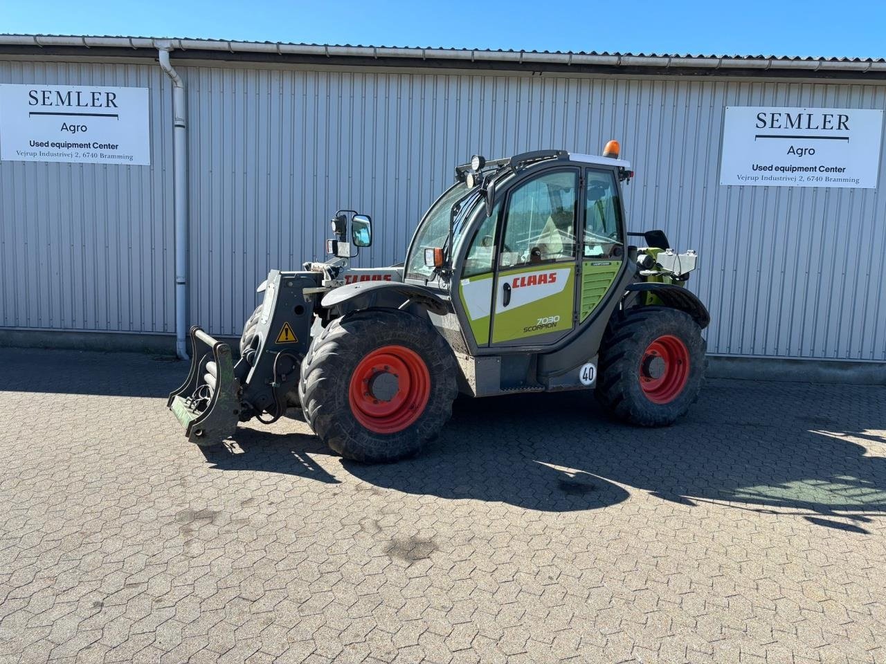 Teleskoplader типа CLAAS SCORPION 7030, Gebrauchtmaschine в Bramming (Фотография 1)