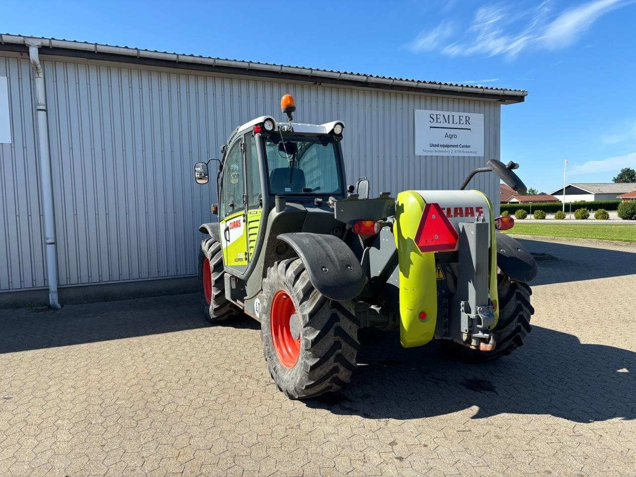 Teleskoplader типа CLAAS SCORPION 7030, Gebrauchtmaschine в Bramming (Фотография 12)