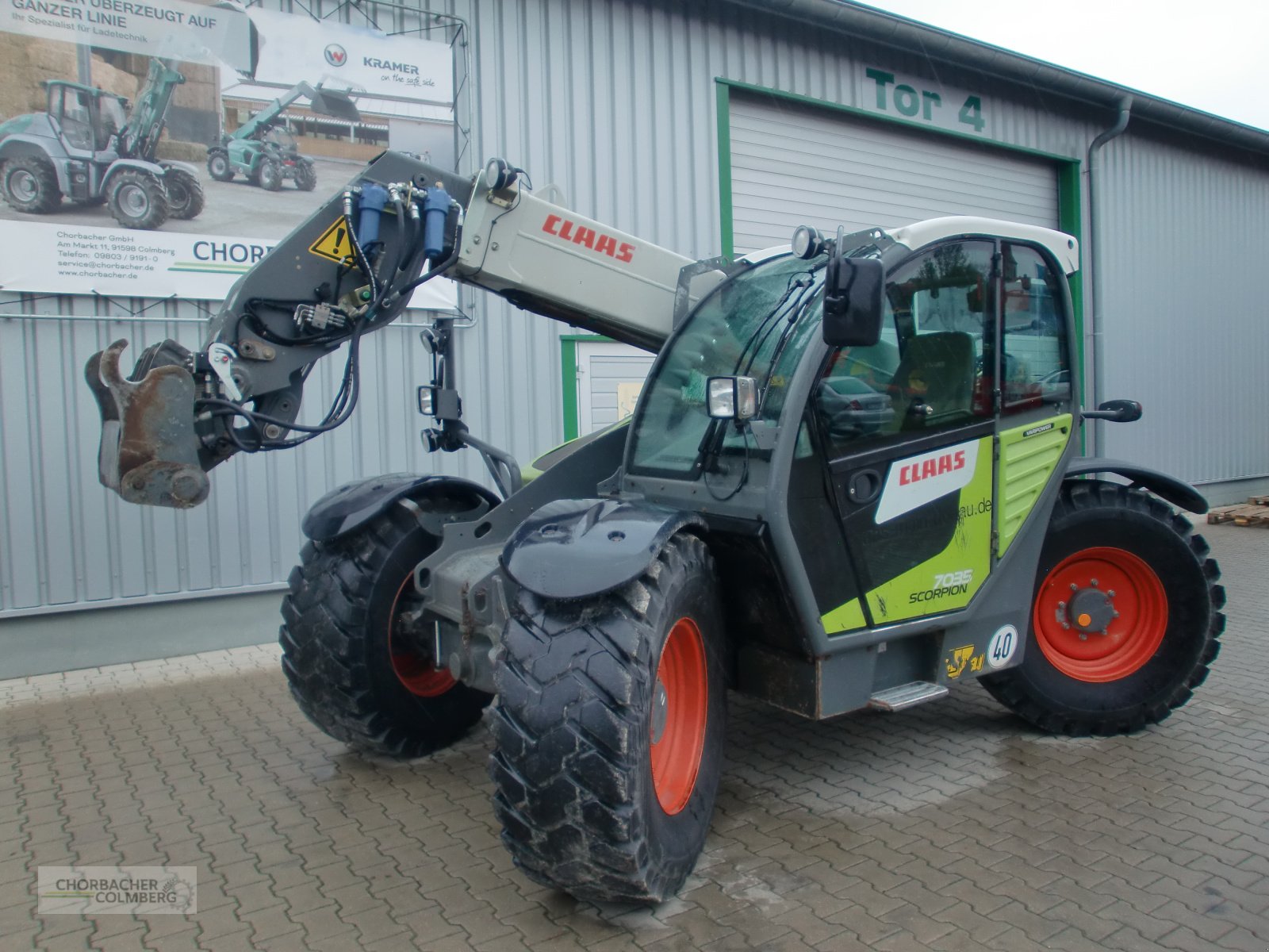 Teleskoplader des Typs CLAAS Scorpion 7035, Gebrauchtmaschine in Colmberg (Bild 1)