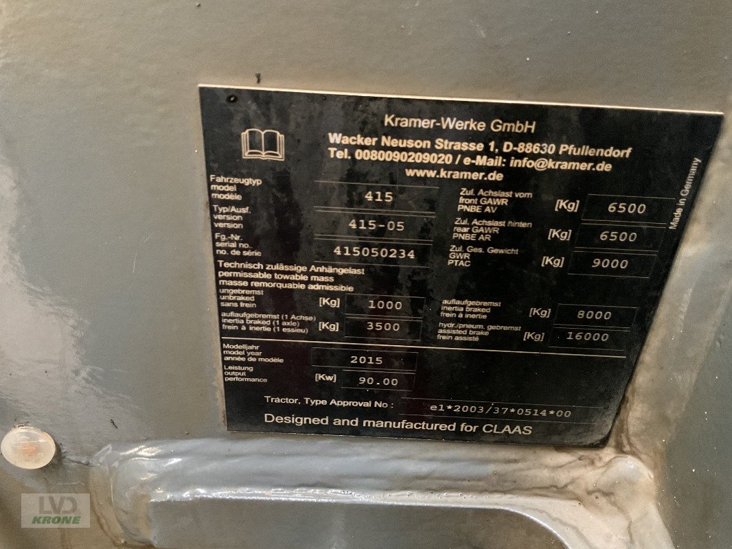 Teleskoplader of the type CLAAS Scorpion 7035, Gebrauchtmaschine in Spelle (Picture 14)