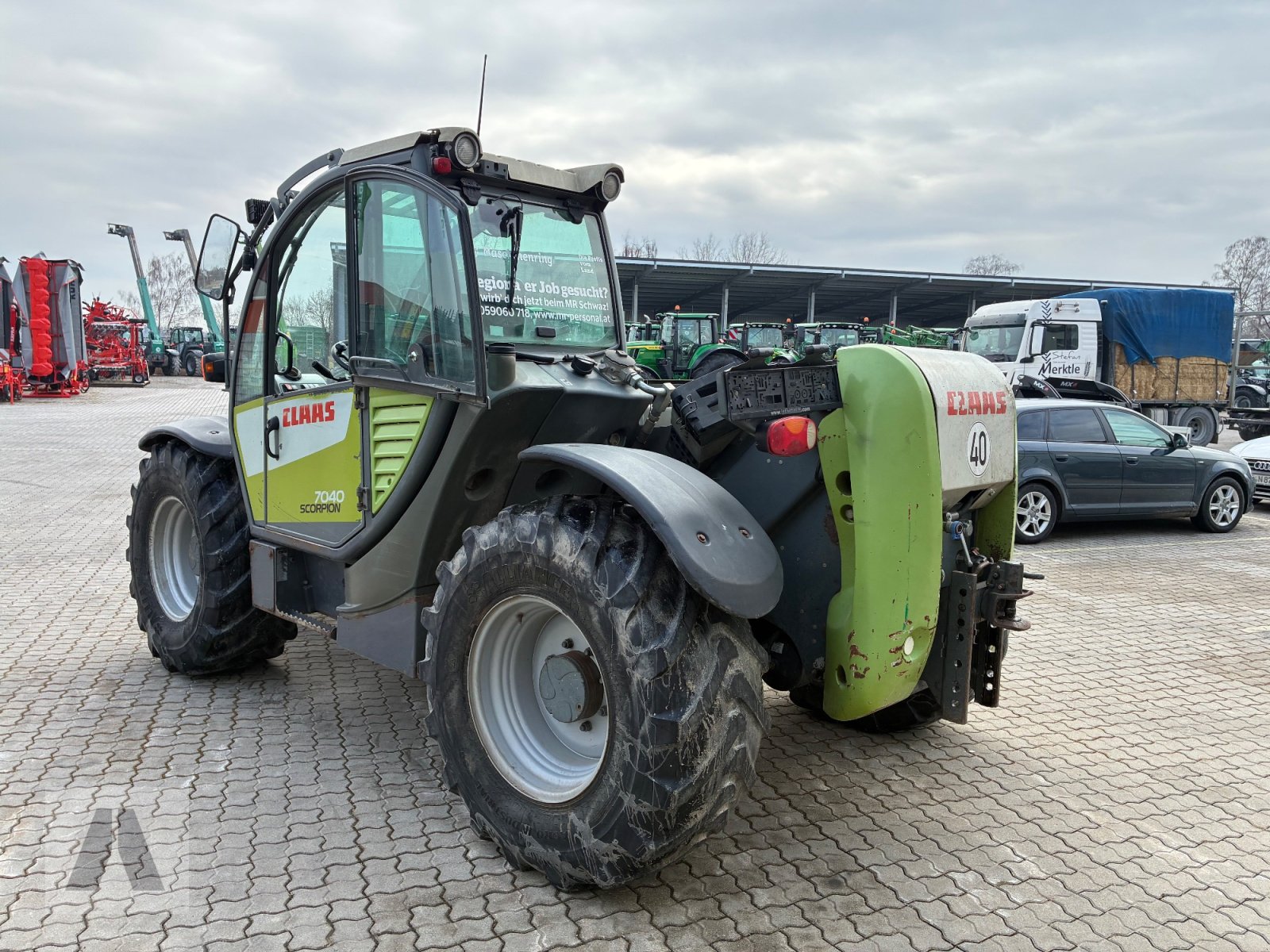 Teleskoplader typu CLAAS Scorpion 7040, Gebrauchtmaschine w Langweid am Lech (Zdjęcie 4)