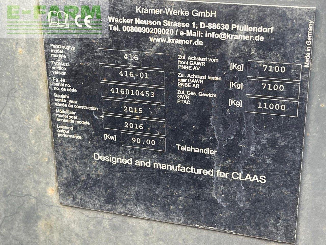 Teleskoplader typu CLAAS SCORPION 7044, Gebrauchtmaschine v OLDMELDRUM, INVERURIE (Obrázek 5)