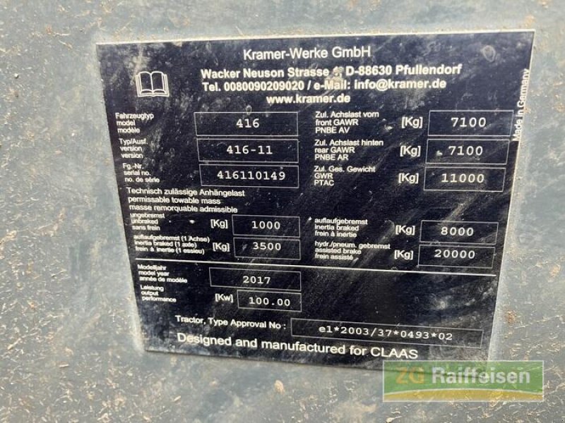 Teleskoplader of the type CLAAS Scorpion 7044, Gebrauchtmaschine in Bühl (Picture 9)