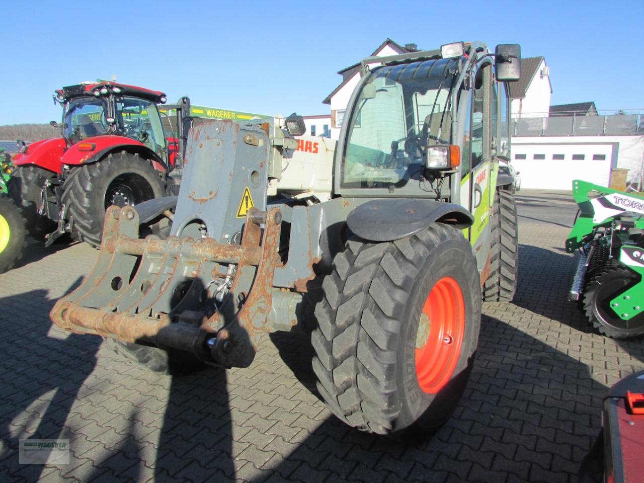 Teleskoplader des Typs CLAAS Scorpion 7045 Plus, Gebrauchtmaschine in Bad Wildungen - Wega (Bild 1)
