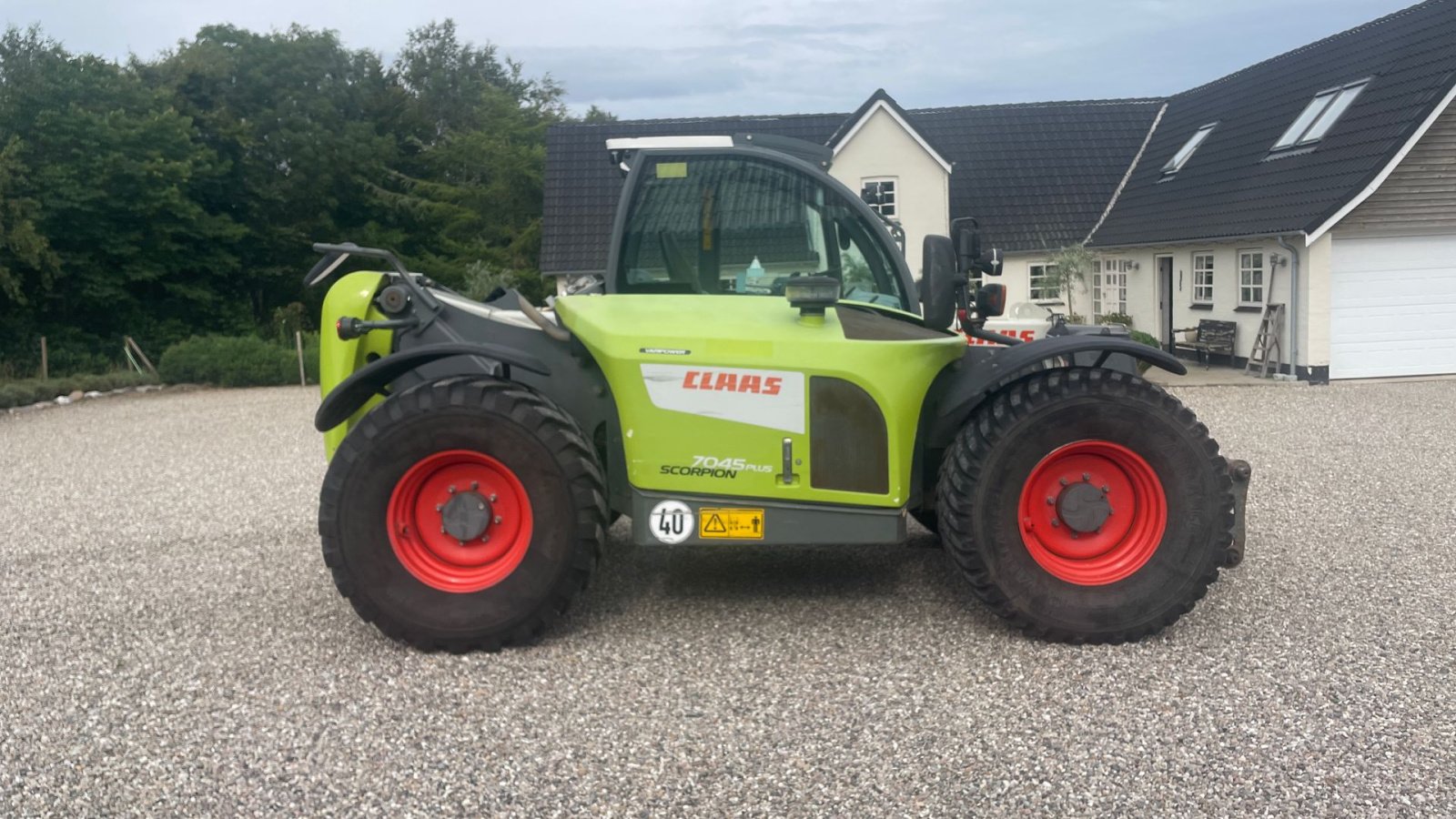 Teleskoplader des Typs CLAAS Scorpion 7045 Varipower, Gebrauchtmaschine in Slagelse (Bild 5)