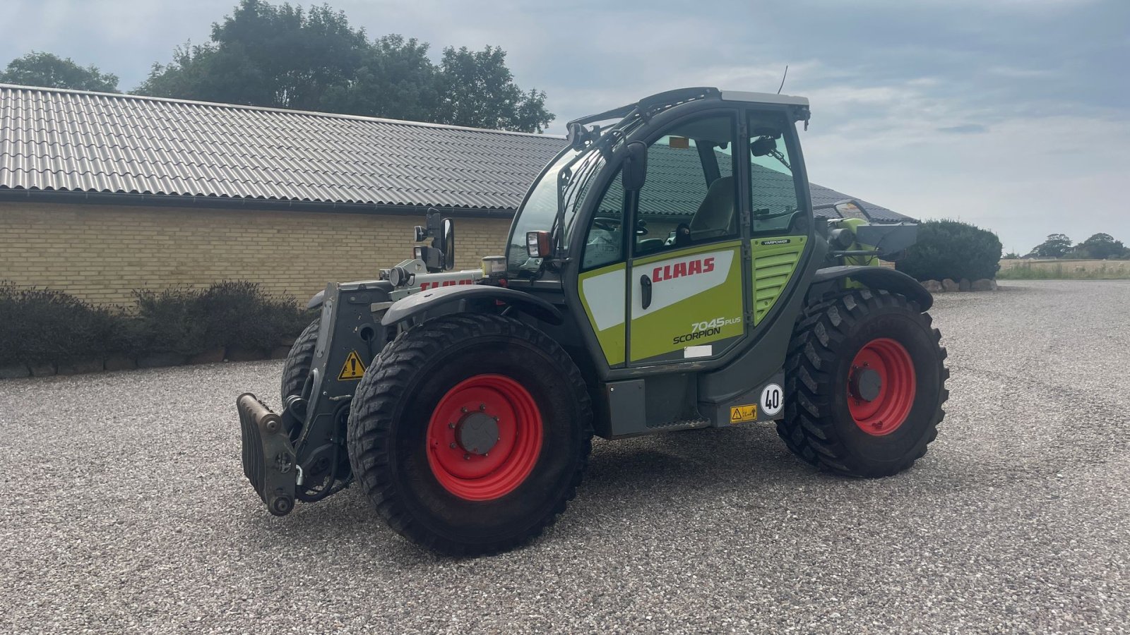 Teleskoplader des Typs CLAAS Scorpion 7045 Varipower, Gebrauchtmaschine in Slagelse (Bild 4)