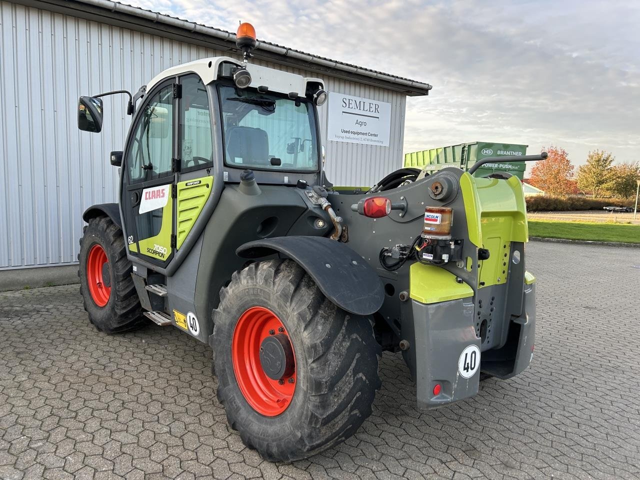 Teleskoplader a típus CLAAS SCORPION 7050, Gebrauchtmaschine ekkor: Bramming (Kép 13)