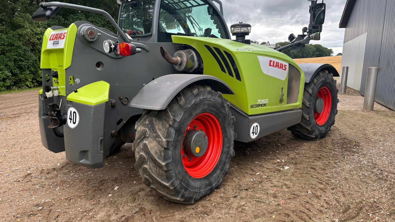 Teleskoplader of the type CLAAS SCORPION 7055 VARIPOWER, Gebrauchtmaschine in Skjern (Picture 3)
