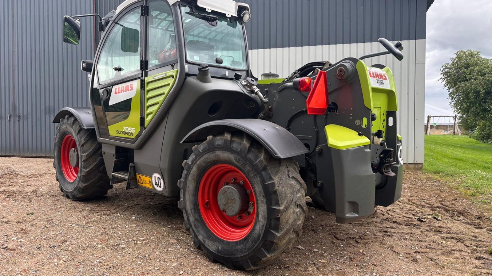 Teleskoplader tipa CLAAS SCORPION 7055 VARIPOWER, Gebrauchtmaschine u Skjern (Slika 2)