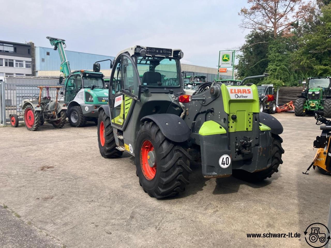 Teleskoplader tip CLAAS Scorpion 7055, Gebrauchtmaschine in Aspach (Poză 3)