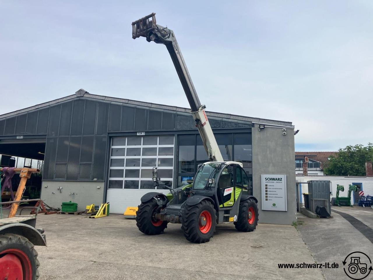 Teleskoplader tip CLAAS Scorpion 7055, Gebrauchtmaschine in Aspach (Poză 4)
