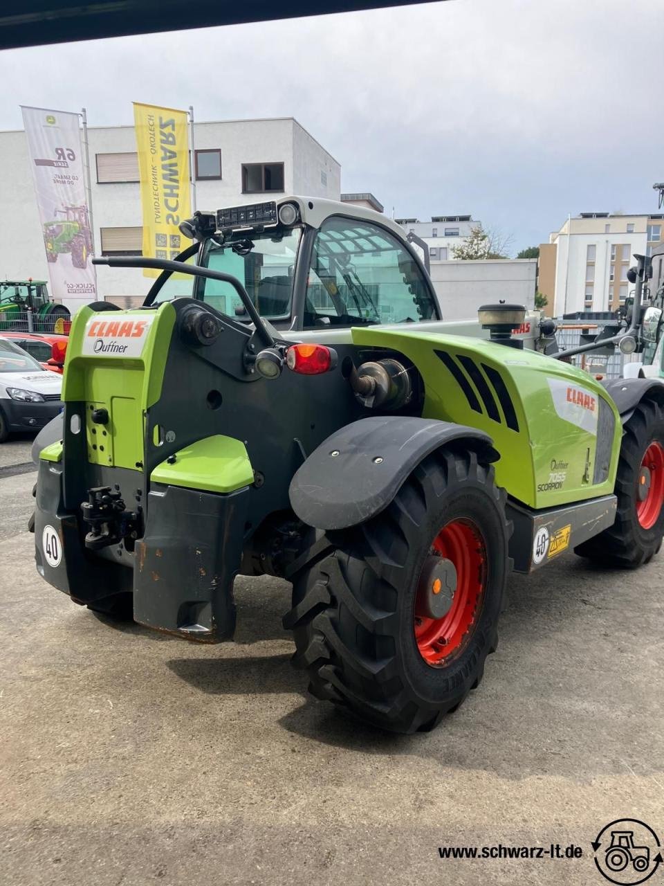 Teleskoplader tip CLAAS Scorpion 7055, Gebrauchtmaschine in Aspach (Poză 11)