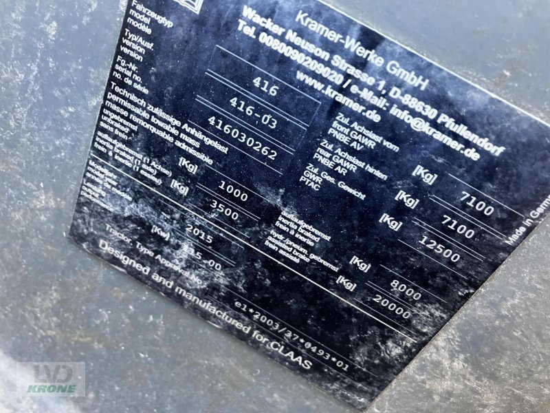 Teleskoplader of the type CLAAS Scorpion 7055, Gebrauchtmaschine in Spelle (Picture 13)