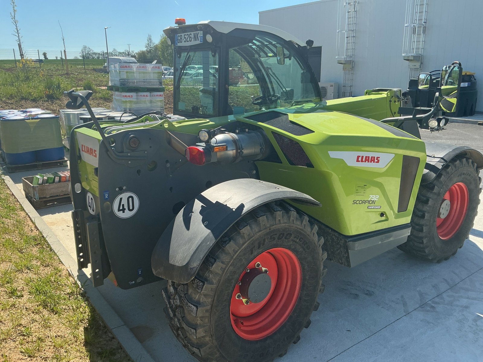 Teleskoplader typu CLAAS SCORPION 732 VARI ST V  ADVANC, Gebrauchtmaschine v ST CLEMENT DE LA PLACE (Obrázok 5)