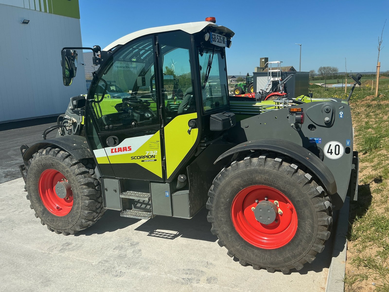 Teleskoplader typu CLAAS SCORPION 732 VARI ST V  ADVANC, Gebrauchtmaschine v ST CLEMENT DE LA PLACE (Obrázok 7)