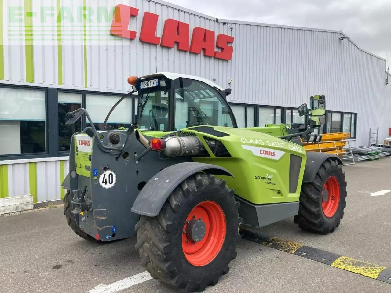 Teleskoplader tip CLAAS scorpion 732 vp t4f advanc, Gebrauchtmaschine in BLENDECQUES (Poză 2)