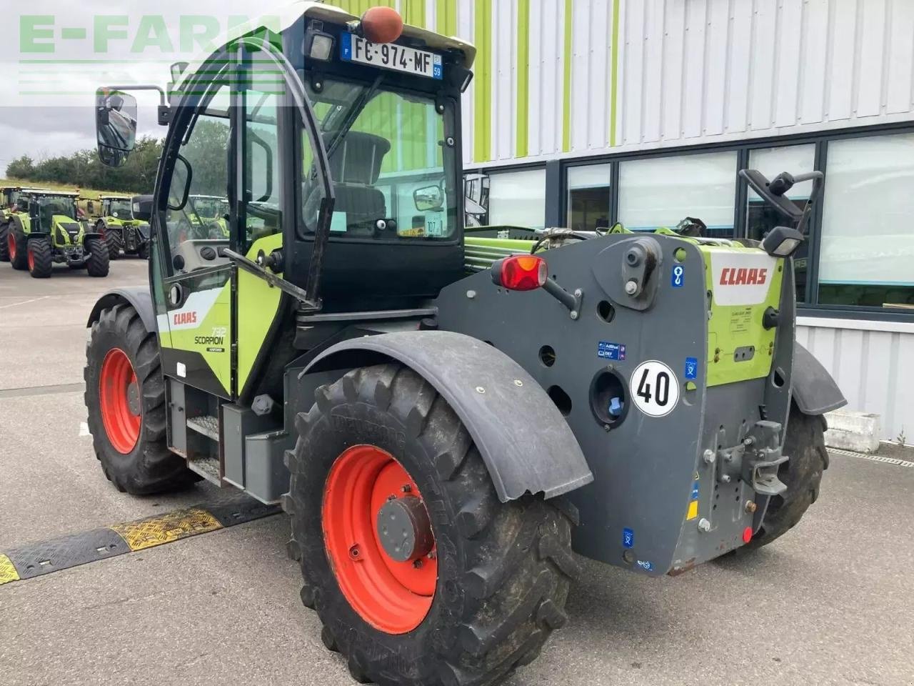 Teleskoplader tip CLAAS scorpion 732 vp t4f advanc, Gebrauchtmaschine in BLENDECQUES (Poză 4)