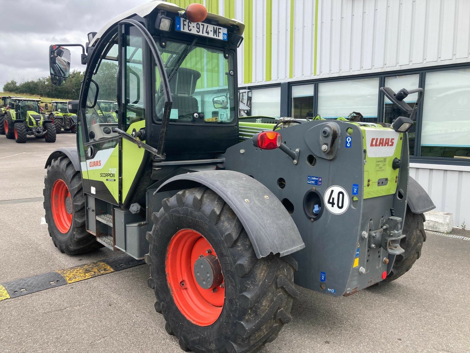 Teleskoplader of the type CLAAS SCORPION 732 VP T4F ADVANC, Gebrauchtmaschine in BLENDECQUES (Picture 4)