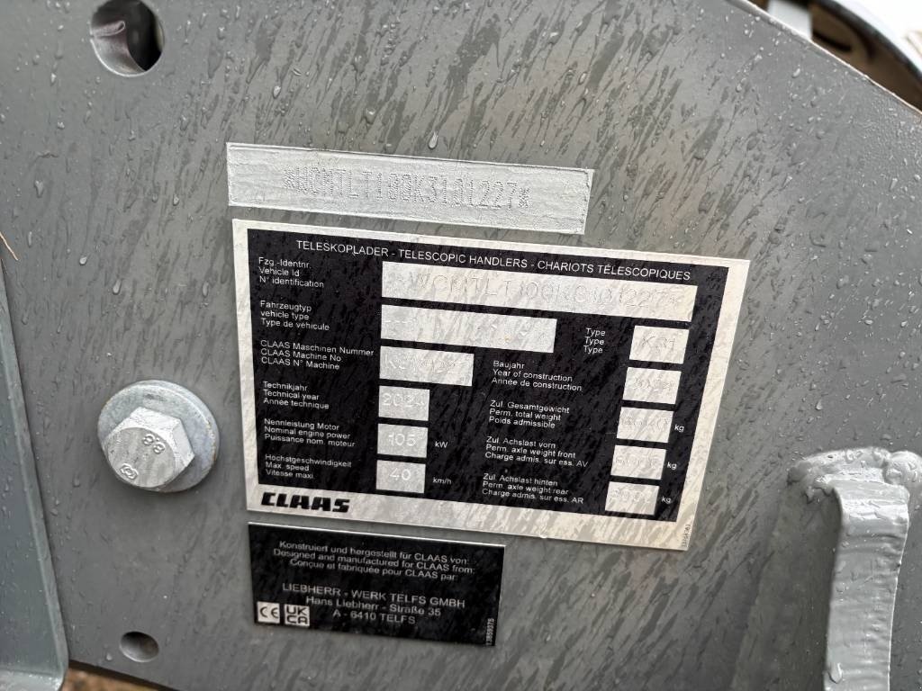 Teleskoplader tip CLAAS SCORPION 732 VP, Gebrauchtmaschine in Brønderslev (Poză 11)