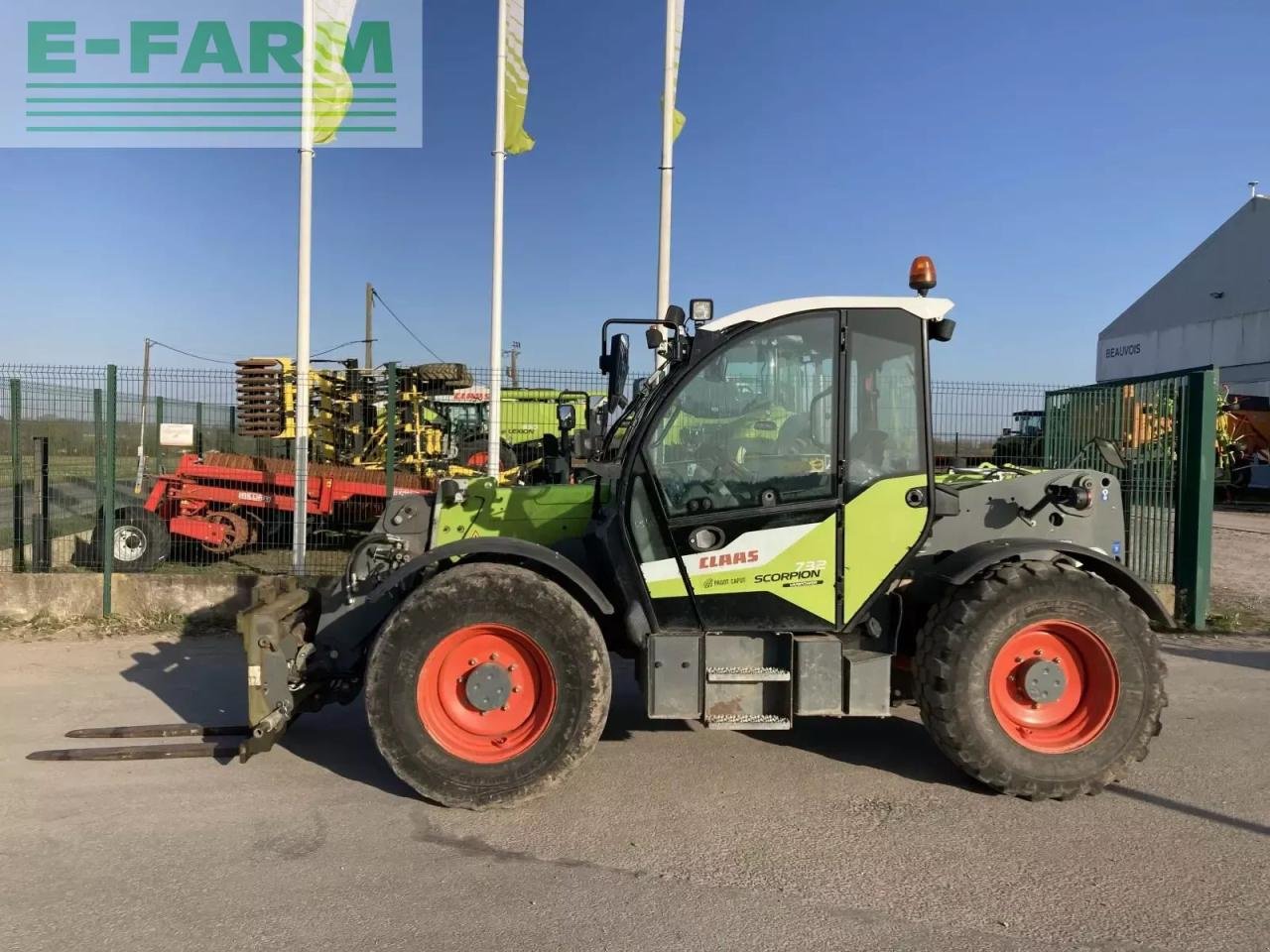 Teleskoplader tip CLAAS scorpion 732 vpwr, Gebrauchtmaschine in BLENDECQUES (Poză 1)