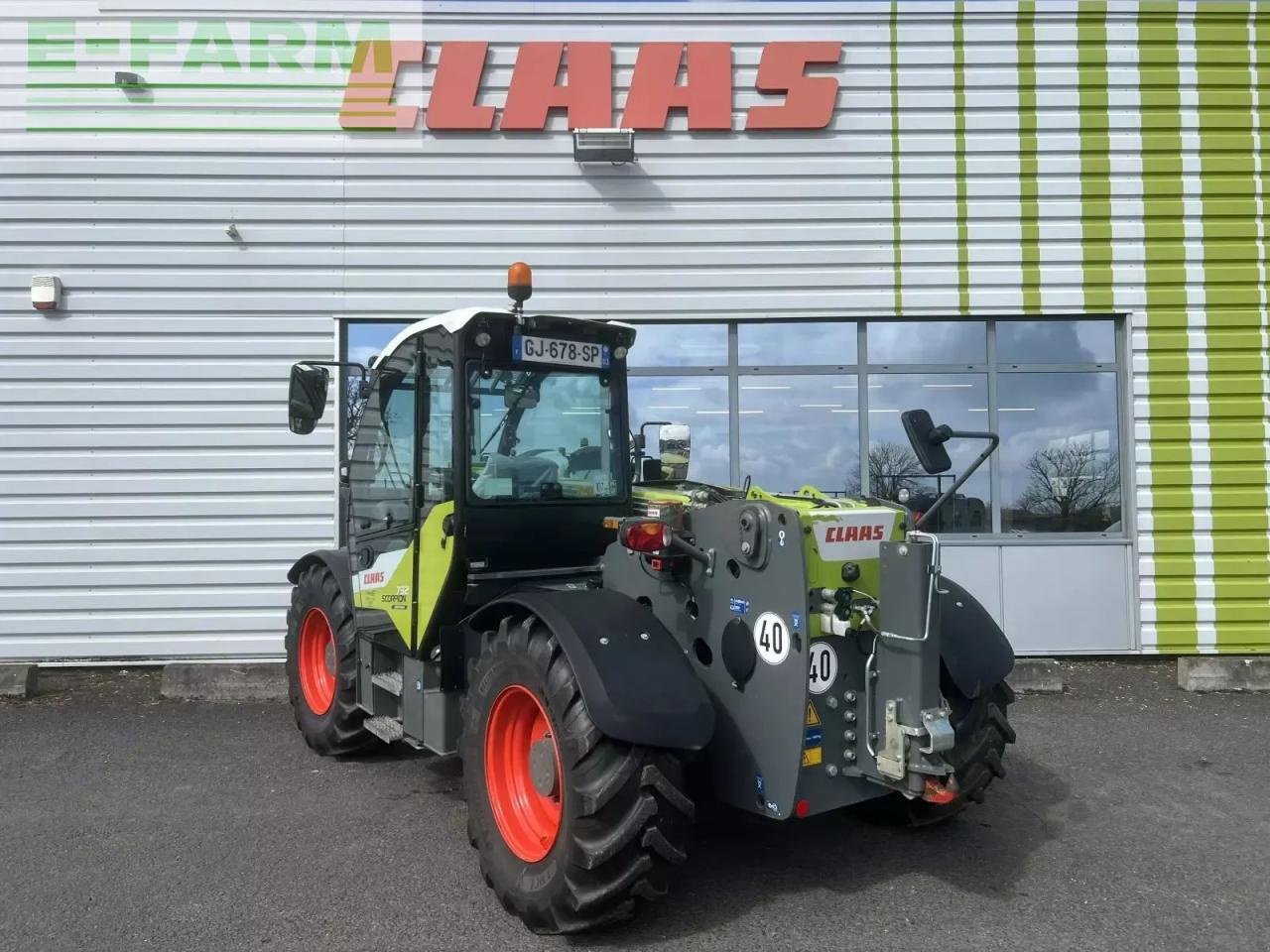 Teleskoplader του τύπου CLAAS scorpion 732 vpwr, Gebrauchtmaschine σε SAULZET (Φωτογραφία 5)