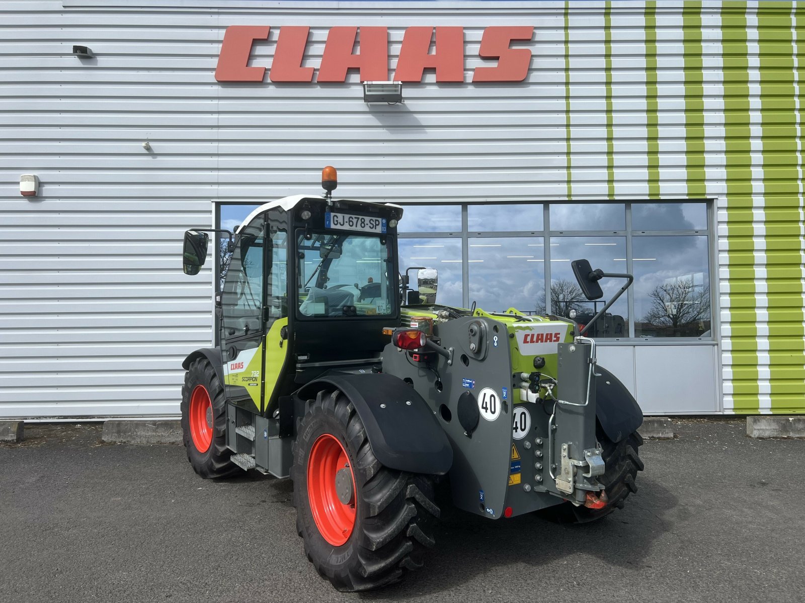 Teleskoplader typu CLAAS SCORPION 732 VPWR, Gebrauchtmaschine v Gannat (Obrázek 5)