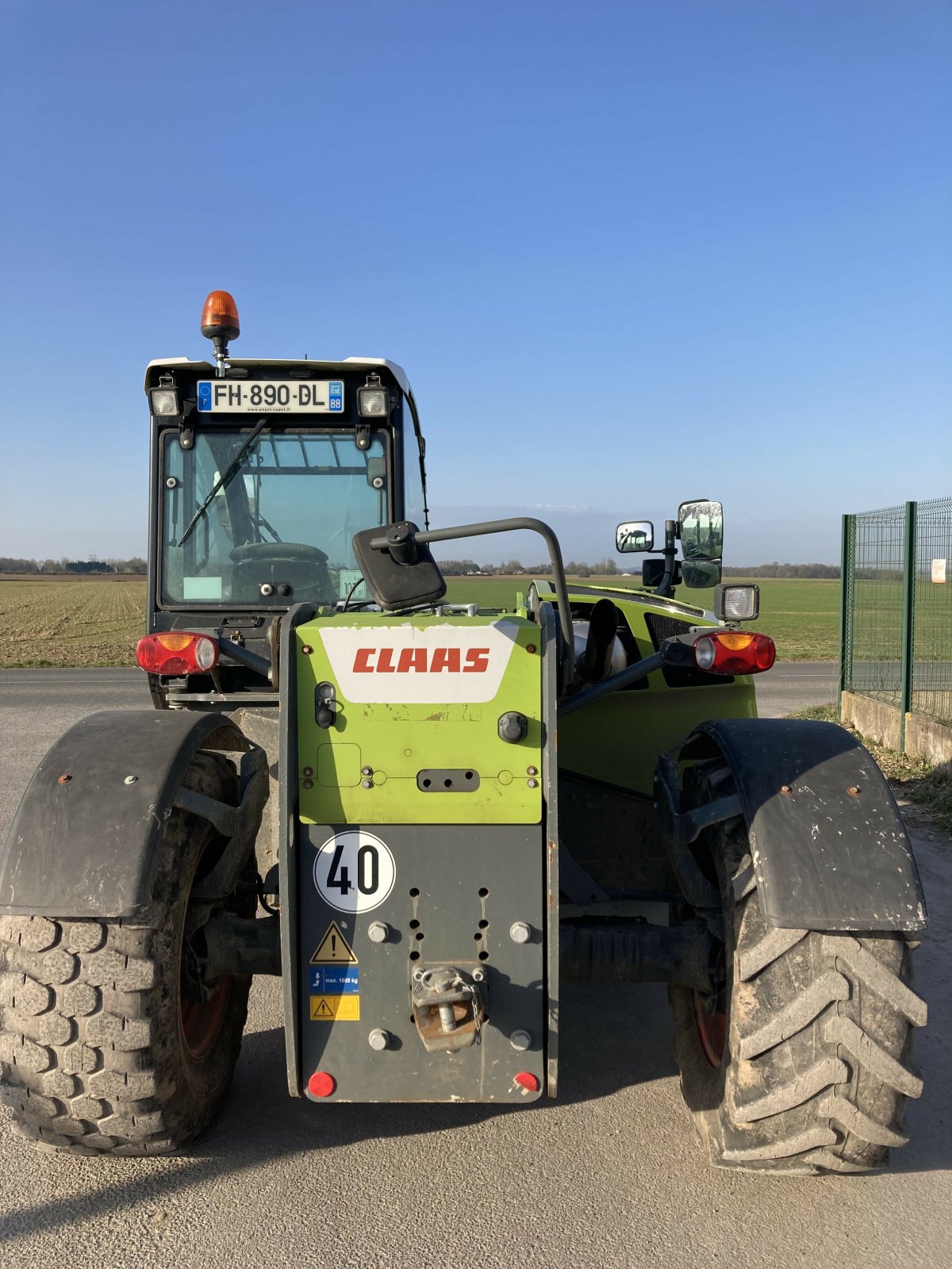 Teleskoplader typu CLAAS SCORPION 732 VPWR, Gebrauchtmaschine v BEAUVOIS (Obrázek 4)