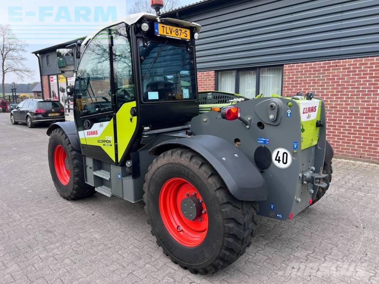 Teleskoplader типа CLAAS scorpion 732, Gebrauchtmaschine в ag BROEKLAND (Фотография 3)