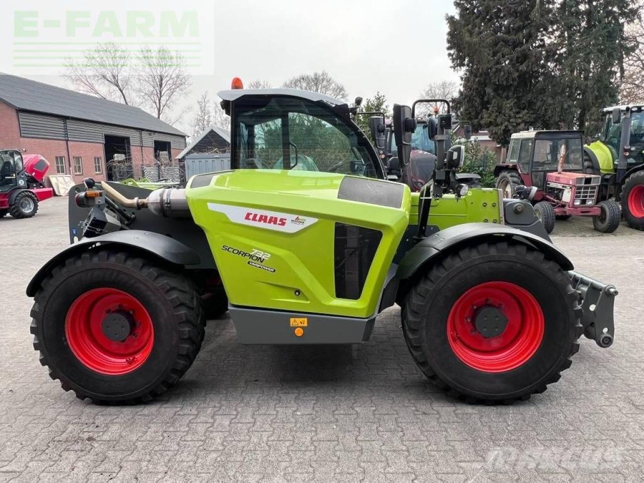 Teleskoplader типа CLAAS scorpion 732, Gebrauchtmaschine в ag BROEKLAND (Фотография 5)