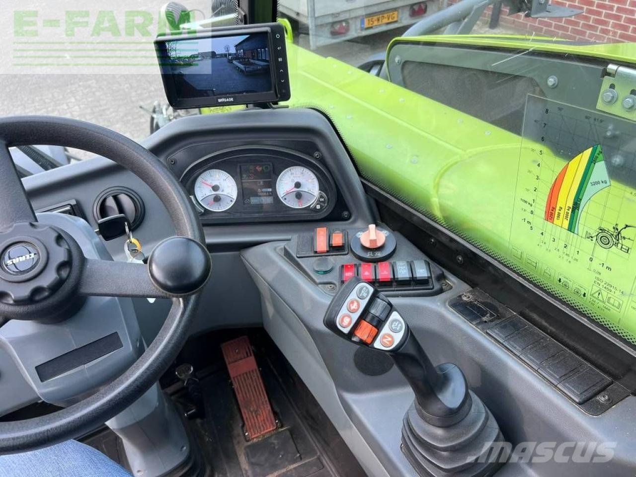 Teleskoplader типа CLAAS scorpion 732, Gebrauchtmaschine в ag BROEKLAND (Фотография 11)