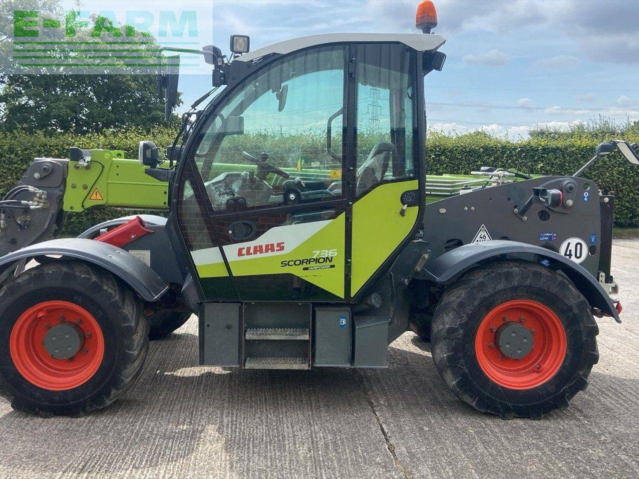 Teleskoplader tip CLAAS SCORPION 736 VP, Gebrauchtmaschine in WILBERFOSS, YORK (Poză 4)