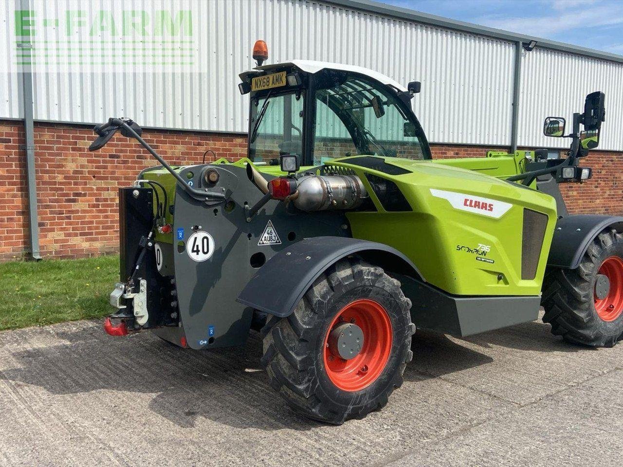 Teleskoplader tip CLAAS SCORPION 736 VP, Gebrauchtmaschine in WILBERFOSS, YORK (Poză 5)