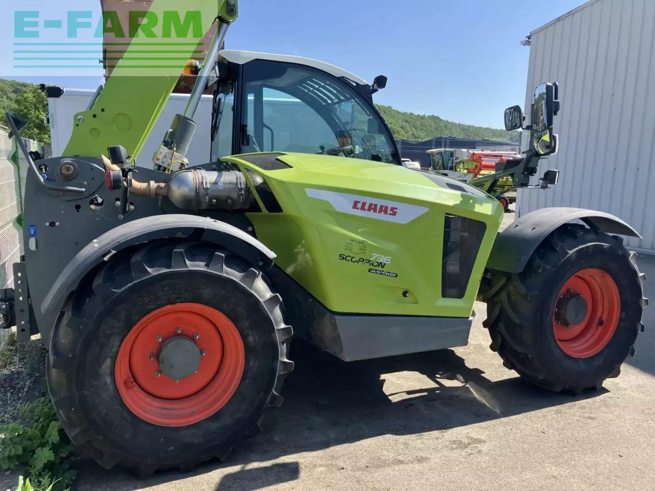 Teleskoplader typu CLAAS scorpion 736 vpwr advance, Gebrauchtmaschine v BLENDECQUES (Obrázek 1)