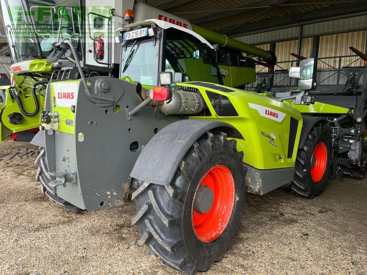 Teleskoplader типа CLAAS scorpion 736 vpwr (k32/400), Gebrauchtmaschine в PONTIVY (56 - MORBIHAN) (Фотография 1)