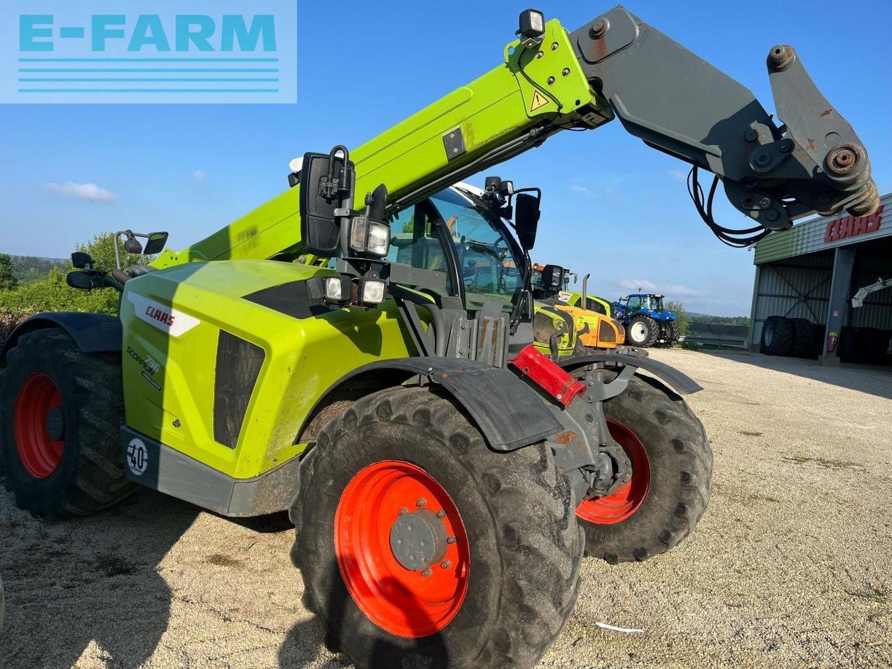 Teleskoplader типа CLAAS scorpion 736 vpwr (k32/400), Gebrauchtmaschine в PONTIVY (56 - MORBIHAN) (Фотография 5)