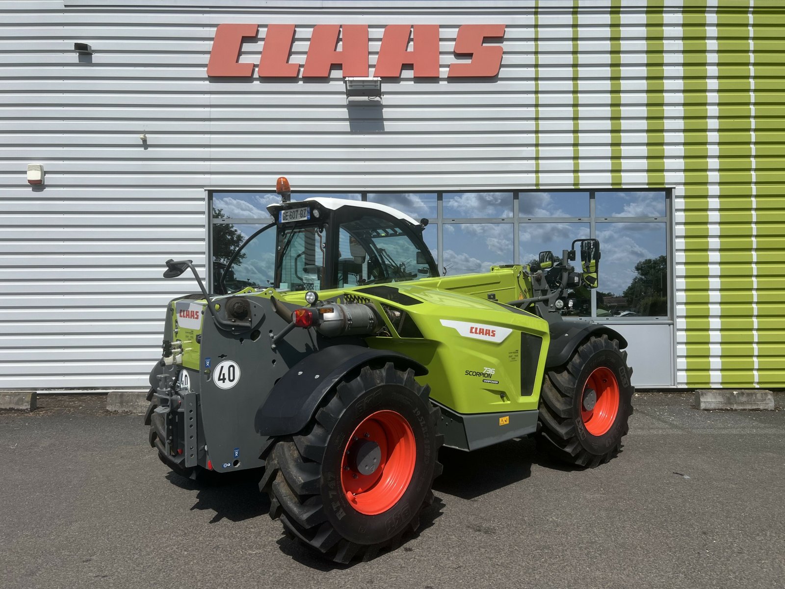 Teleskoplader του τύπου CLAAS SCORPION 736 VPWR S5 ADVANCE, Gebrauchtmaschine σε Gannat (Φωτογραφία 8)