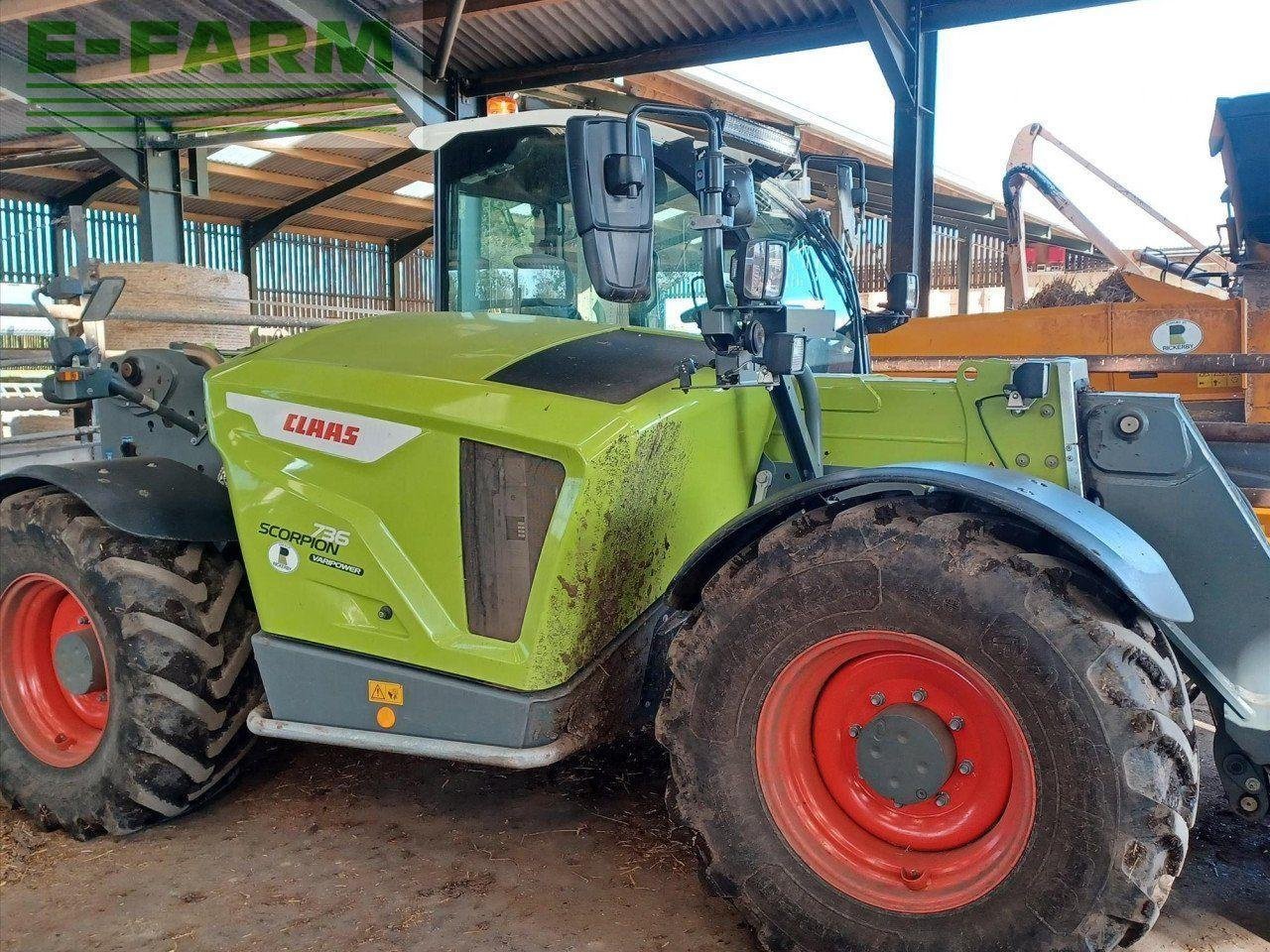 Teleskoplader typu CLAAS SCORPION 736, Gebrauchtmaschine v ALNWICK (Obrázek 1)