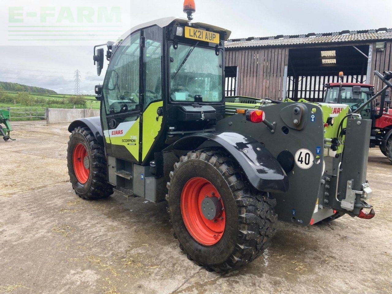 Teleskoplader des Typs CLAAS SCORPION 736, Gebrauchtmaschine in MICHELDEVER, WINCHESTER (Bild 3)