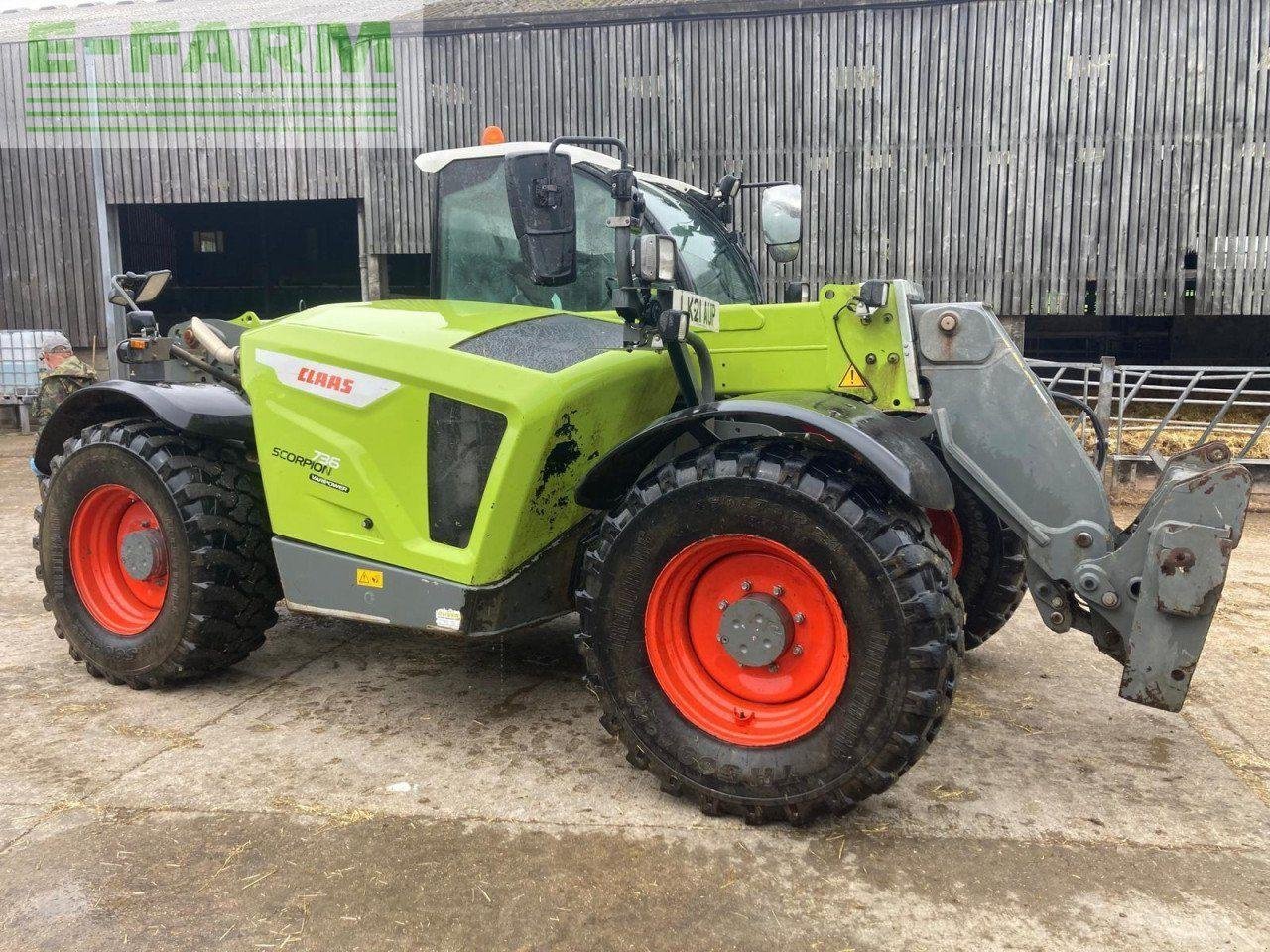 Teleskoplader des Typs CLAAS SCORPION 736, Gebrauchtmaschine in MICHELDEVER, WINCHESTER (Bild 4)