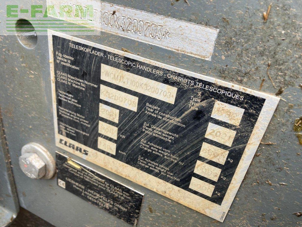Teleskoplader des Typs CLAAS SCORPION 736, Gebrauchtmaschine in MICHELDEVER, WINCHESTER (Bild 7)