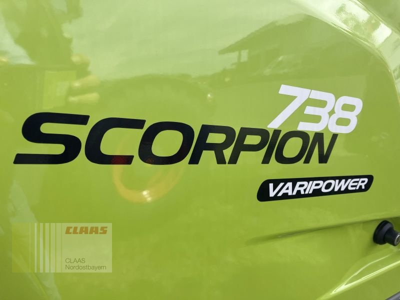Teleskoplader του τύπου CLAAS SCORPION 738 VARIPOWER 2, Neumaschine σε Altenstadt a.d. Waldnaab (Φωτογραφία 12)