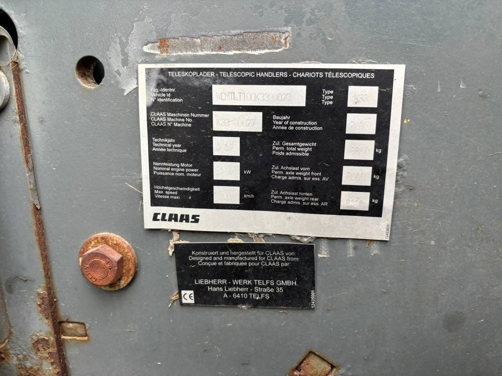 Teleskoplader of the type CLAAS Scorpion 741 Varipower, Gebrauchtmaschine in Ribe (Picture 4)