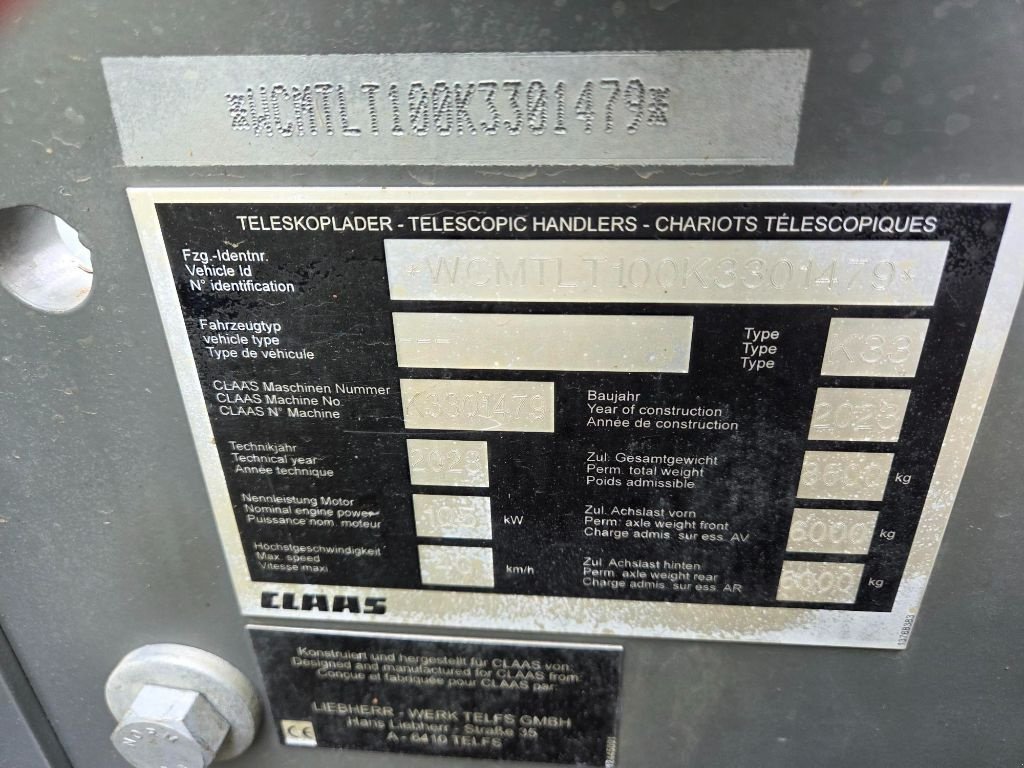 Teleskoplader tip CLAAS SCORPION 741 VARIPOWER, Gebrauchtmaschine in ATHIS (Poză 10)