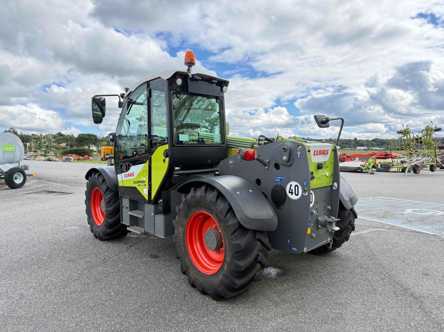 Teleskoplader typu CLAAS SCORPION 741 VARIPOWER, Gebrauchtmaschine v Aubiet (Obrázek 5)