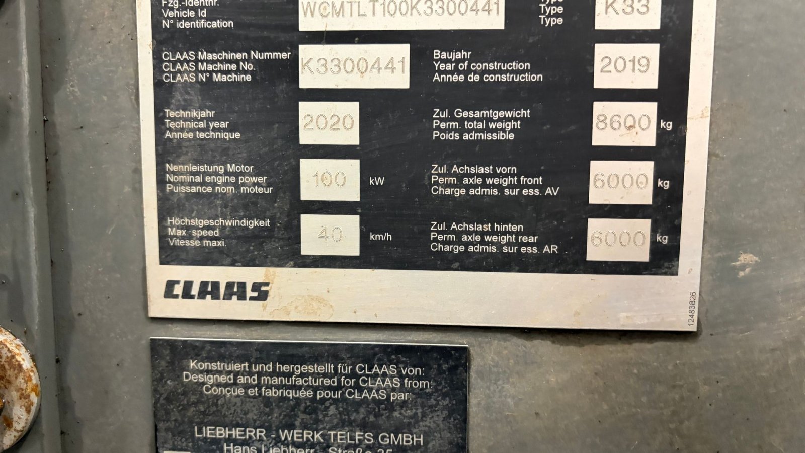 Teleskoplader des Typs CLAAS SCORPION 741 VP, Gebrauchtmaschine in Tinglev (Bild 15)