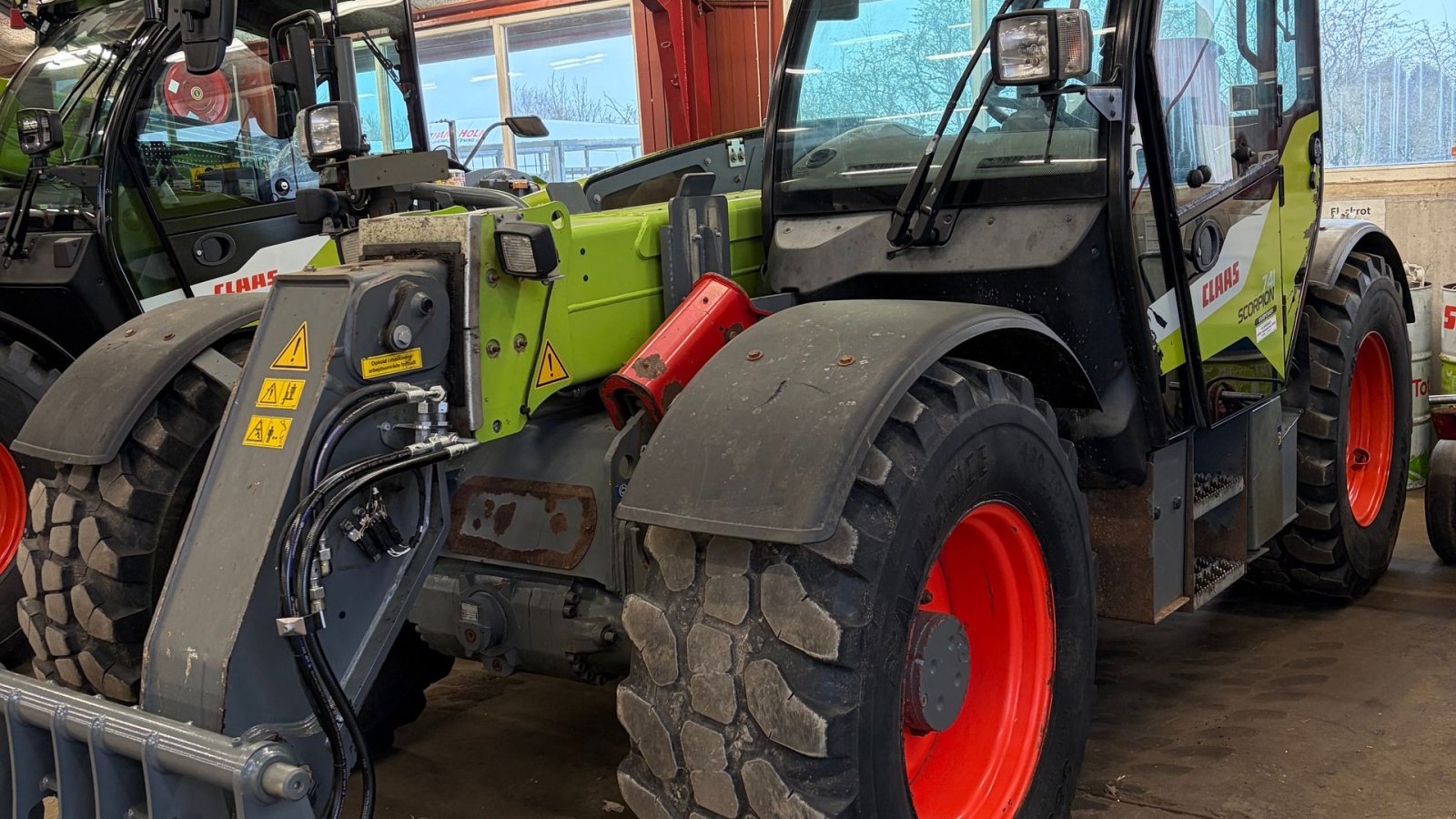 Teleskoplader des Typs CLAAS SCORPION 741 VP, Gebrauchtmaschine in Tinglev (Bild 4)