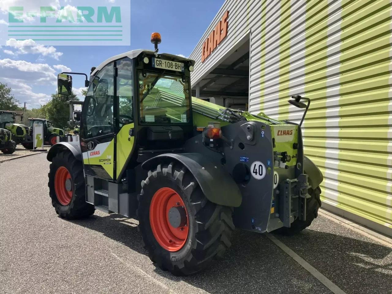 Teleskoplader typu CLAAS scorpion 741 vp, Gebrauchtmaschine v AILLAS (33 - GIRONDE) (Obrázek 2)