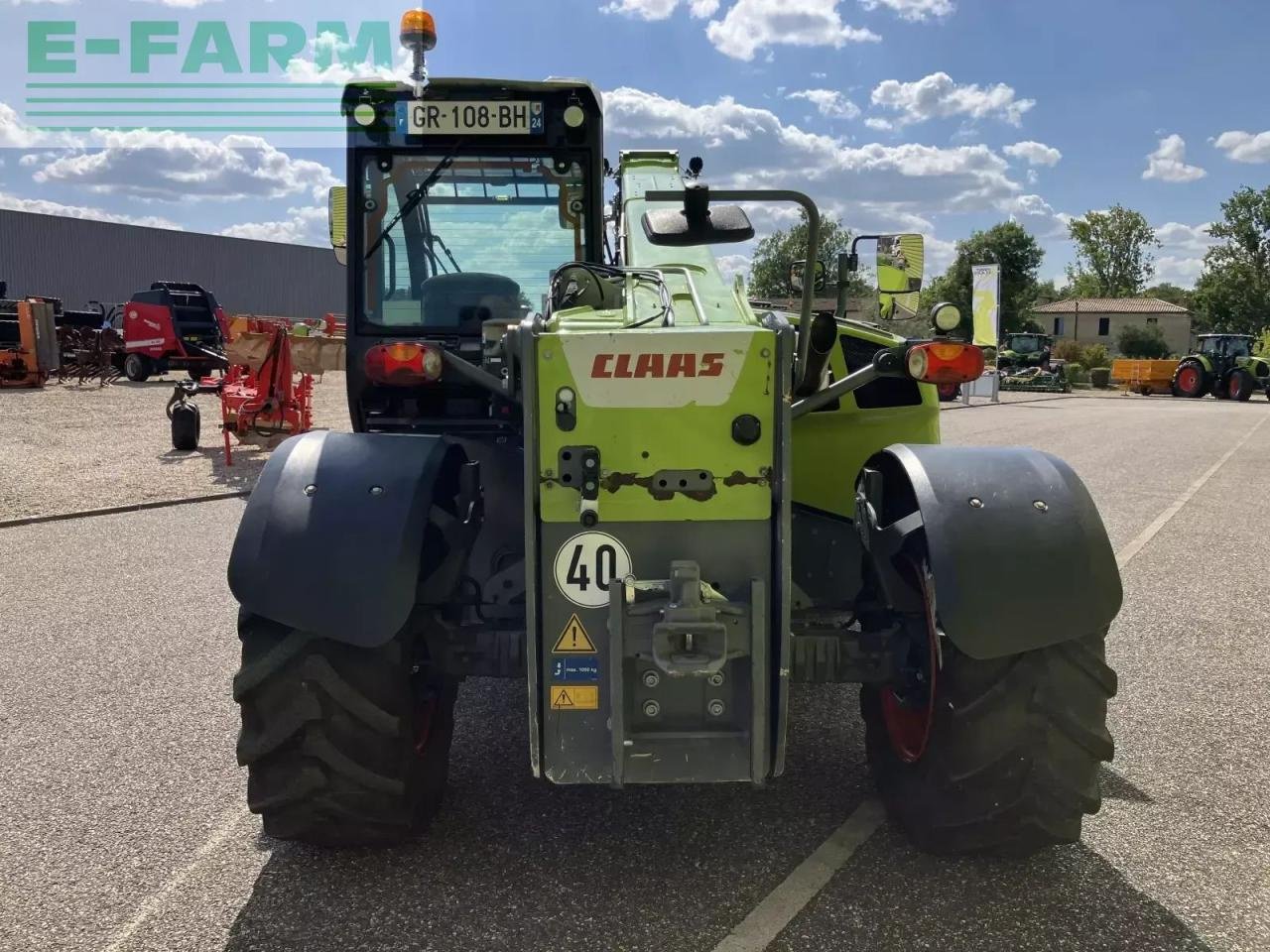 Teleskoplader typu CLAAS scorpion 741 vp, Gebrauchtmaschine v AILLAS (33 - GIRONDE) (Obrázek 3)